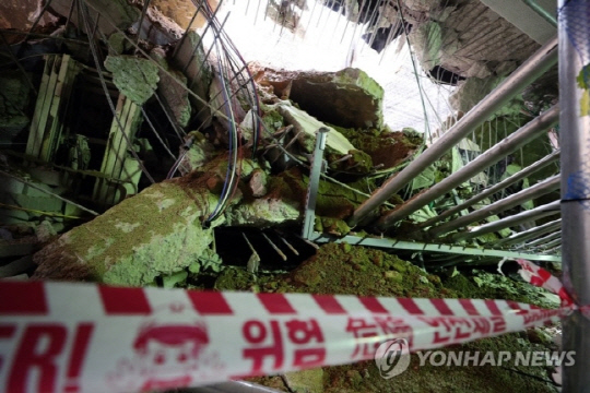 붕괴 사고 발생한 인천 검단신도시 아파트 건설 현장 모습. 사진 연합뉴스
